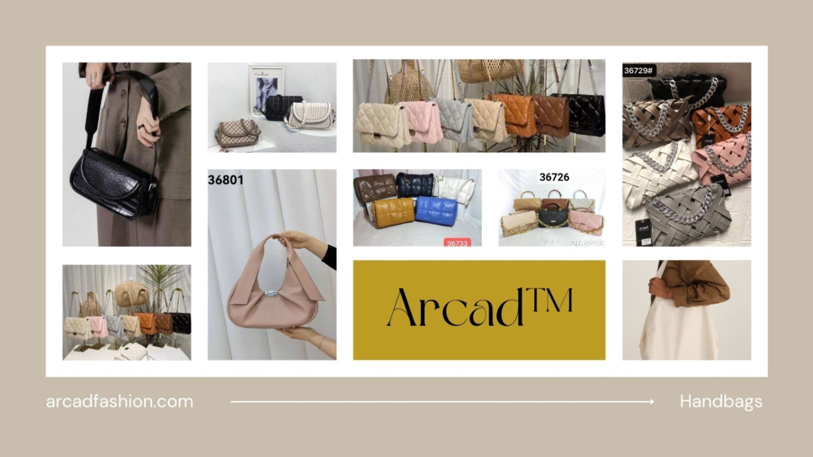 Arcad fashion cheap ladies handbag