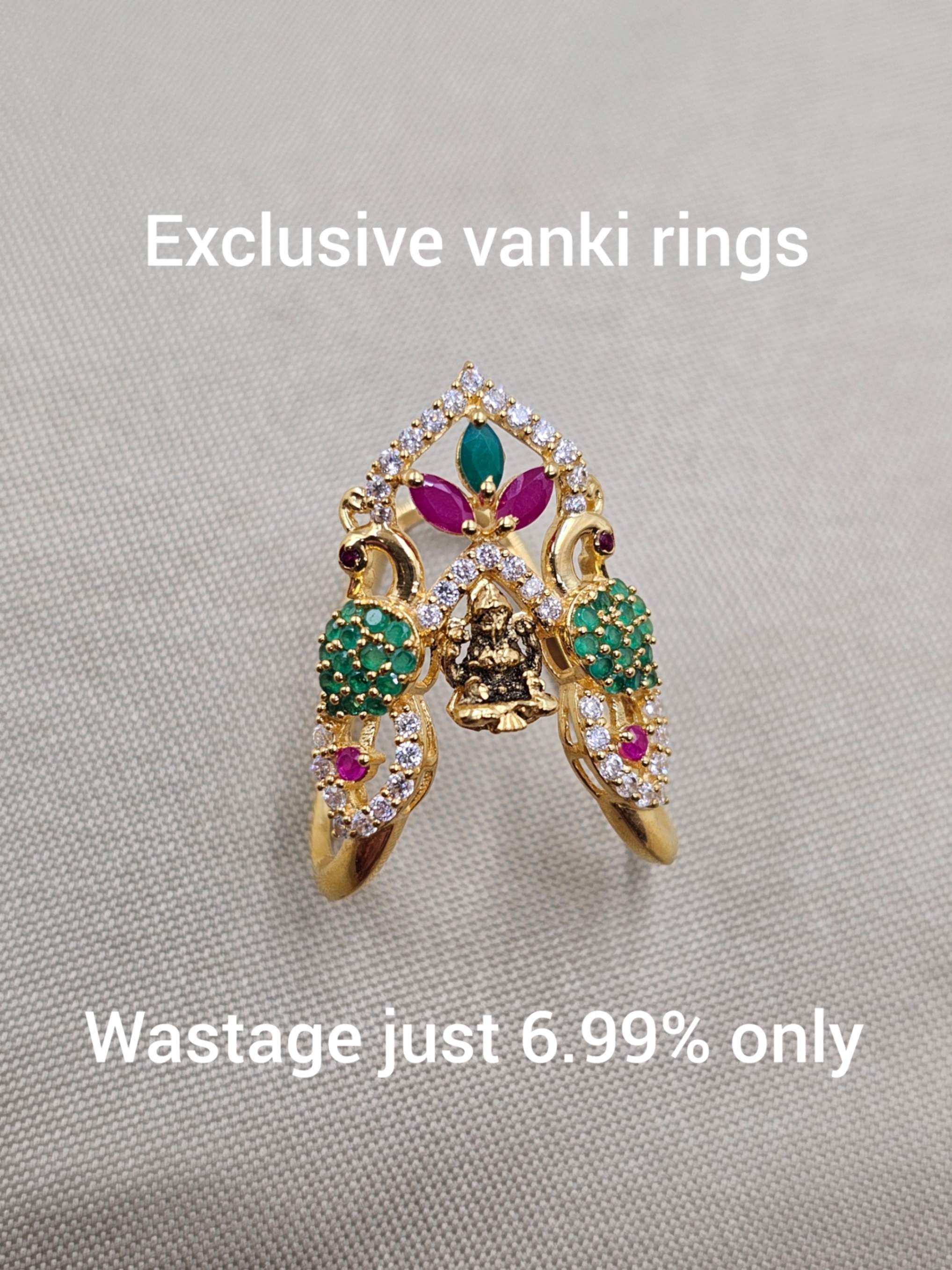 Vanki ring deals in gold